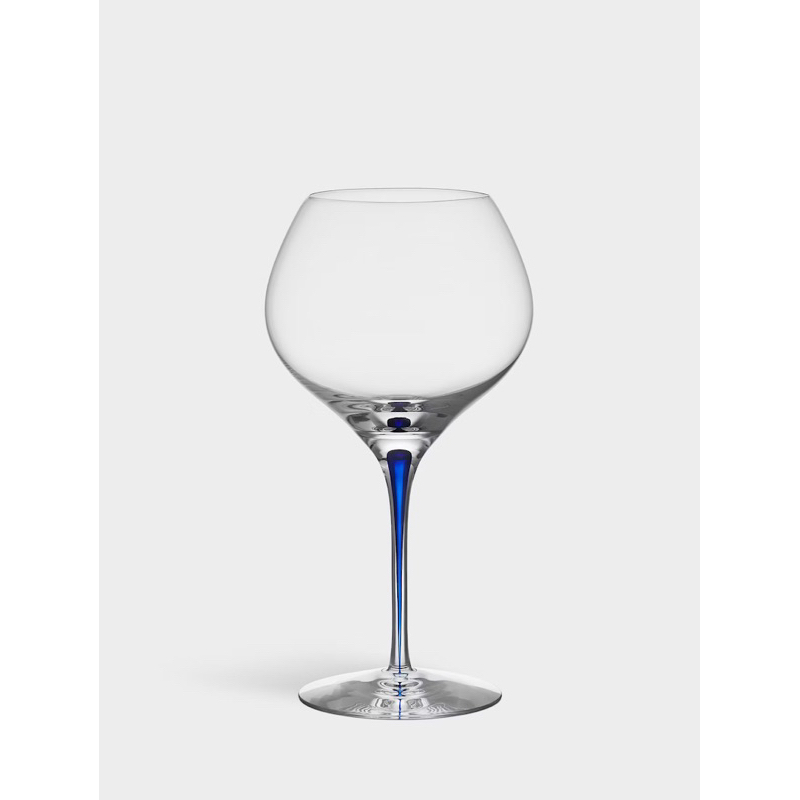 Orrefors 藍色之舞紅酒杯