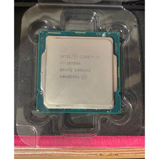 Intel英特爾 10代 i7 10700K【8核16緒】1200腳位/有內顯/無風扇/CPU處理器/二手過保