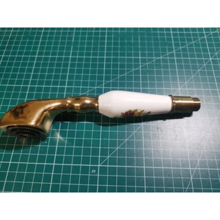 銅製 古典 蓮蓬頭 進口 特殊規格 全銅 陶瓷握把