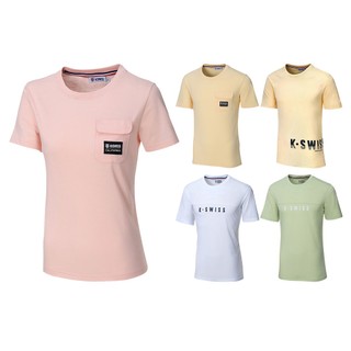 K-SWISS Label Pocket Tee棉質吸排T恤-男女-多款任選
