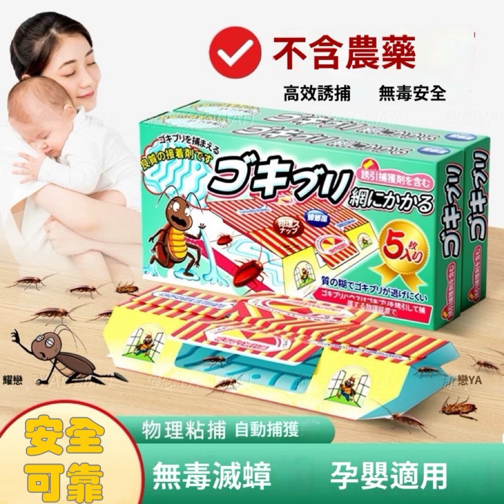 【現貨】日本蟑螂屋 強力 蟑螂屋 母嬰適用 防蟑 滅蟑 補蟑 安全無毒 防小強 小強剋星 物理滅蟑