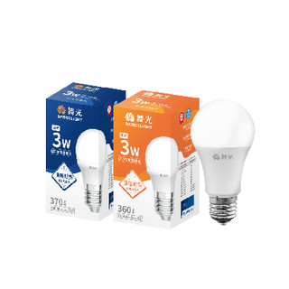 舞光LED球泡 3W 5W E27 白光 黃光 全電壓燈泡