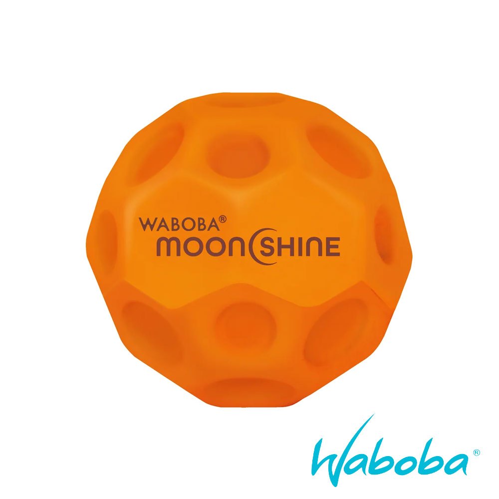 【Waboba】發光月球彈力球『橘』W325C02