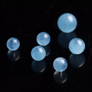 AB005 海藍寶散珠 水晶材料 手作材料 藍色開運招財水晶系列 diy材料 天然水晶 現貨秒出 單顆價