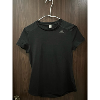 ［二手衣物］愛迪達 Adidas 女生排汗上衣 短袖運動上衣