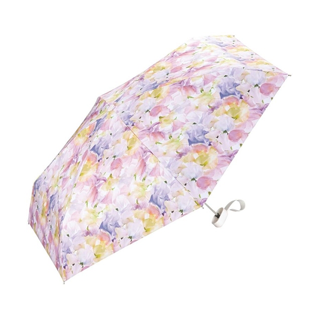 日本 WPC 輕量晴雨兩用折疊傘-炫彩花卉 1st (JN919)