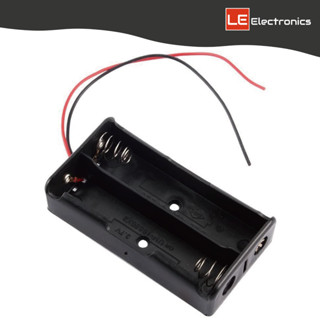 【LE電子商城】18650鋰電池兩節電池盒 電池座 串聯輸出 7.4V/8.4V 適用Arduino