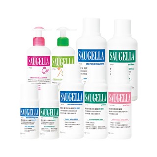 Saugella賽吉兒 PH3.5 菁萃潔浴凝露 100ml／250ml／500ml【新高橋藥局】多款供選