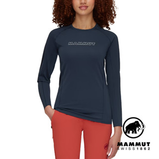 [阿爾卑斯戶外 三峽] Mammut 長毛象 Selun FL 女 機能LOGO 長袖排汗衫 1016-01450