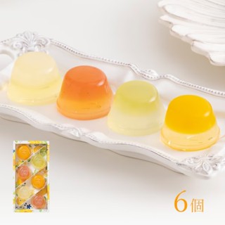現貨 日本神戶風月堂 Soleil 期間限定 清爽 水果果凍禮盒 6顆入 芒果橙/草莓蜜桃/荔枝鳳梨/洋梨檸檬 送禮