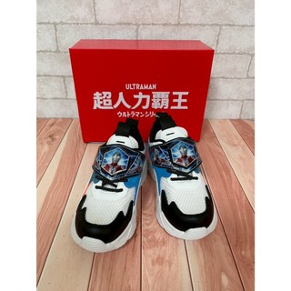 ULTRAMAN 奧特曼 超人力霸王 發光布鞋 跑步鞋 電燈運動鞋 兒童運動鞋 布鞋 電燈鞋