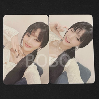 （G）I-DLE MINNIE FANME官方特典小卡 臺灣米妮SOLO迷你一輯［HER］