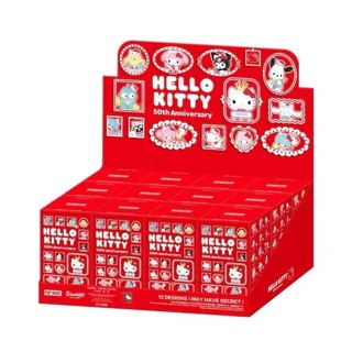 POP MART 泡泡瑪特 三麗鷗家族 Hello Kitty 50週年系列 手辦 玩具 創意禮物 一中盒 盲盒 公仔