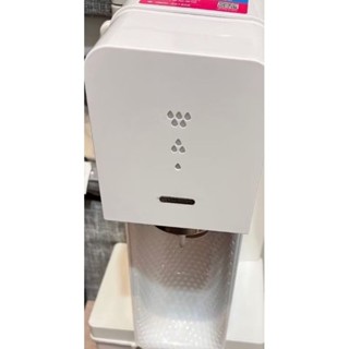 二手-【Sodastream】自動扣瓶氣泡水機 SOURCE(白)送一隻全新鋼瓶+（機臺裡面有空鋼瓶）+水瓶