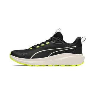 PUMA Skyrocket Lite Trail 越野跑鞋 男 黑綠色 31078110