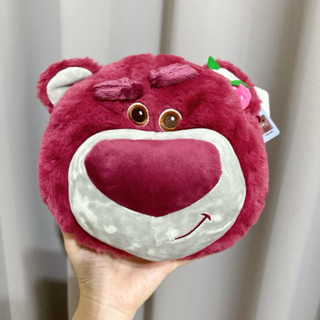 【玩具反斗城】福利品 正版 熊抱哥 草莓熊 絨毛 斜揹包 「無附背帶」收納袋 收納包 送禮好選