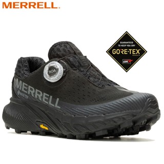 【MERRELL 美國】AGILITY PEAK 5 BOA GORE-TEX 女防水戶外運動鞋 黑 ML068214