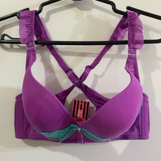 波曼妮亞紫色美背內衣75D