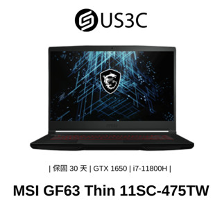 MSI 11SC-475TW 15吋 i7-11800H 16G 512G SSD GTX 1650 微星筆電 二手品