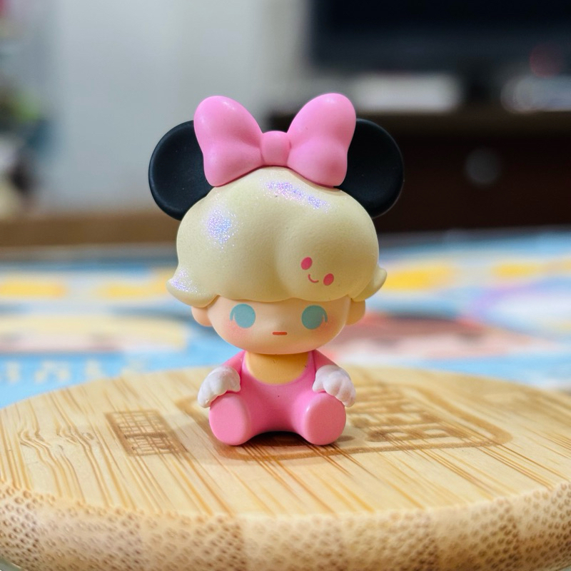 （正版）泡泡瑪特 DIMOO 迪士尼 萌粒 隱藏版 珠光 米妮寶寶