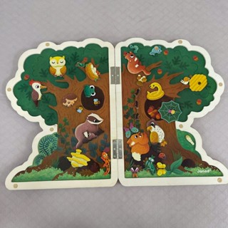 法國 Janod 磁鐵遊戲板 快樂樹屋