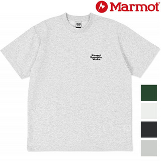 Marmot 土撥鼠 MMW Embroidery T-Shirts 男款 短袖抑菌混棉快乾T MTSS25MST064