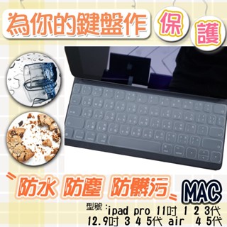 蘋果 ipad pro 11吋 1 2 3代 12.9吋 3 4 5代 air 4 5代 聰穎鍵盤 TPU 鍵盤膜