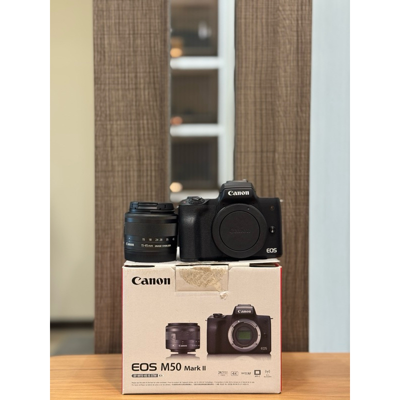 9成新Canon M50 mark ii+15-45kit(初芯二手）
