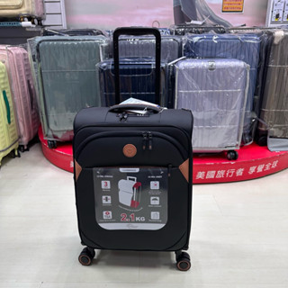 Verage 輕量劍橋系列 布箱349-73 行李箱 極輕量設計 旅行箱TSA密碼鎖 飛機輪 登機箱19吋黑色$3680
