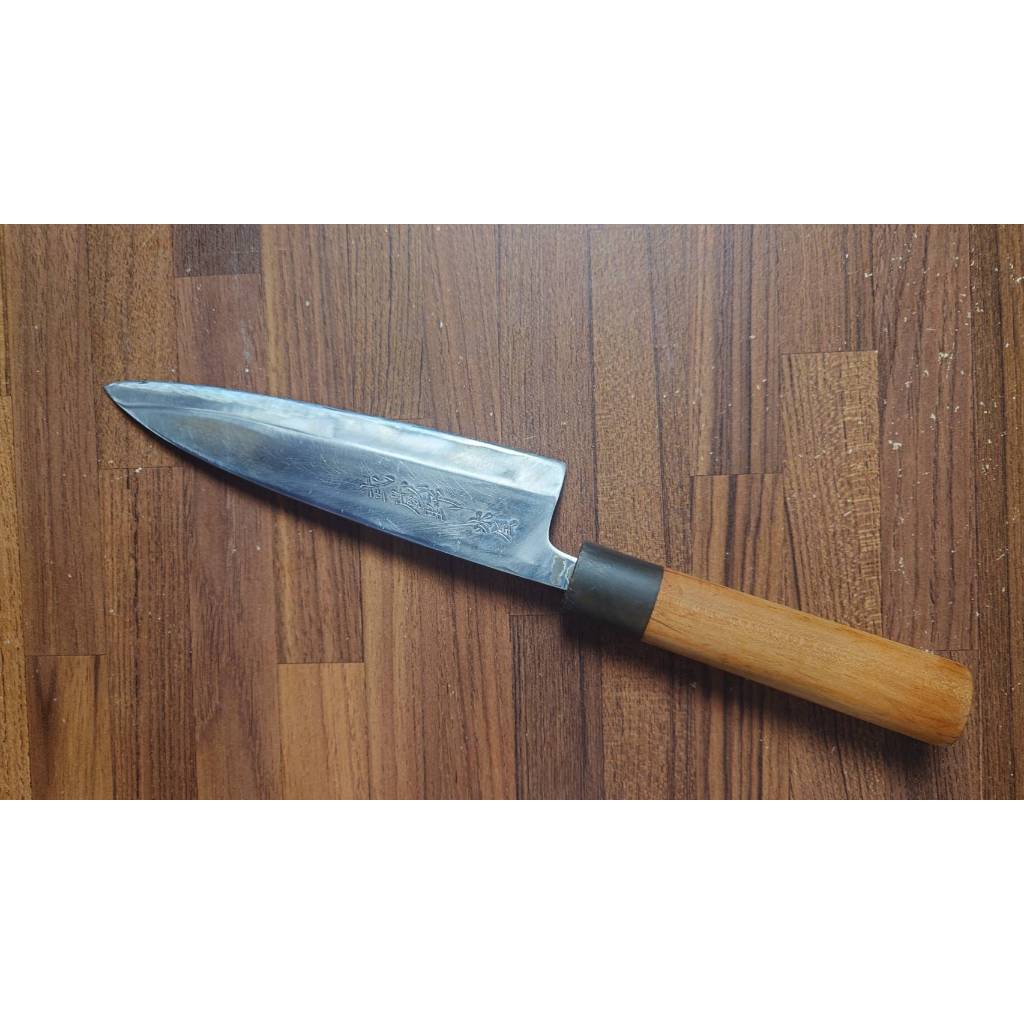 日本名店 武藏野木屋(日本橋木屋)180mm出刃 中古刀牛刀柳刃出刃專售