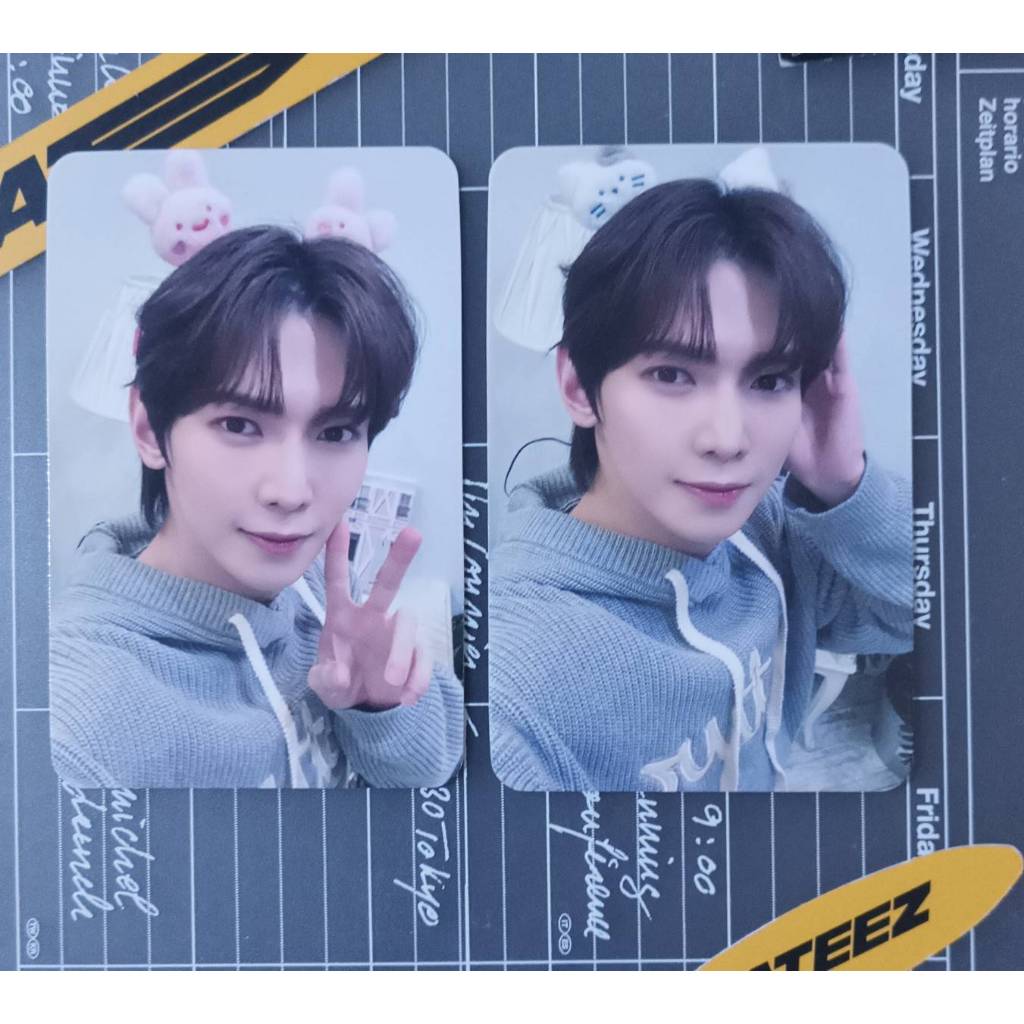ATEEZ 呂尚 MOKKET SHOP LD  特典 小卡 一組二張 合售