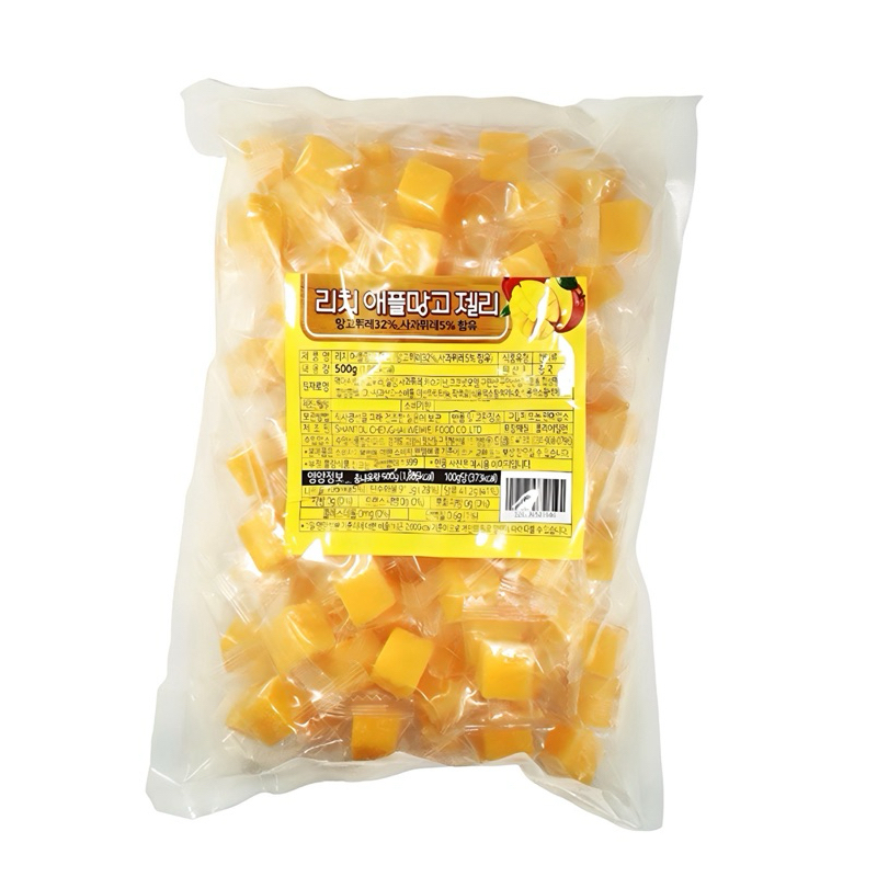 預購✈️韓國🇰🇷蘋果芒果軟糖 500g/1000g
