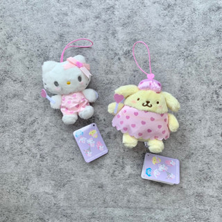 現貨✨海の羅曼史🇯🇵日本｜ 日本限定 正版 三麗鷗 夢 天使 粉紅 愛心 Kitty 凱蒂貓 布丁狗 娃娃 吊飾
