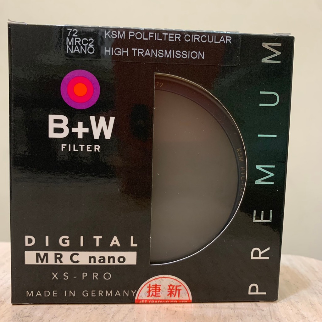 【現貨】B+W XS-PRO 72mm KSM HTC CPL 凱氏 偏光鏡 公司貨 (與 MASTER HT 同級)
