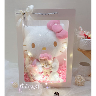 【禮品總部】現貨|實拍 kitty娃娃 正版 kitty玩偶 三麗鷗 Hello Kitty 無嘴貓 生日禮物 禮品袋