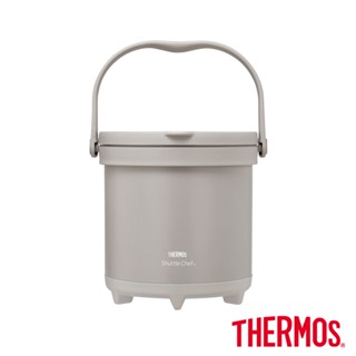 【THERMOS膳魔師】燜燒提鍋4500ml-橡實棕(TCRA-4501-NEBW)