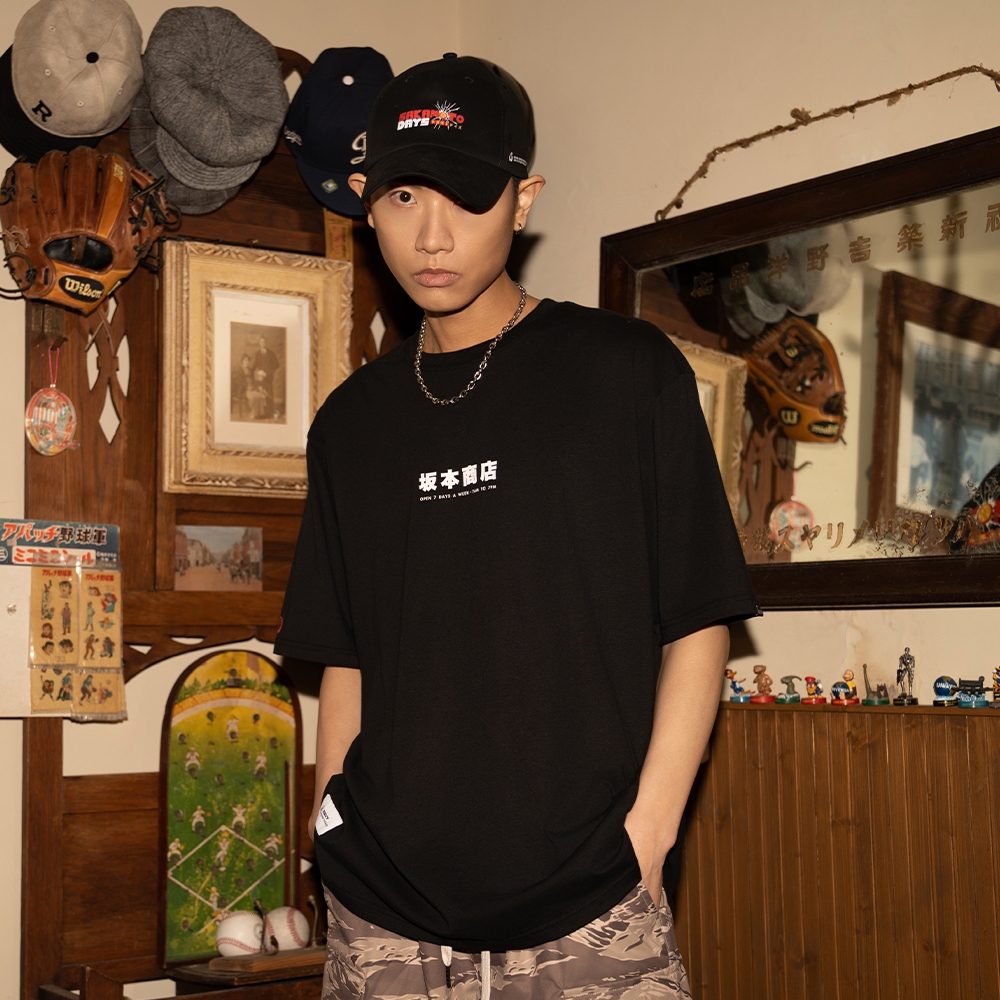 CACO-MIT 坂本商店Logo短T-男女共穿【J1SK001】