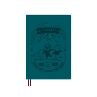 貓行李 2026年 跨年皮書衣手帳 50K-綠色 墊腳石購物網