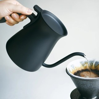 【最後1件】Kinto Pourover Kettle 啞光黑 / 霧銀色 手沖壺900ml《vvcafe》