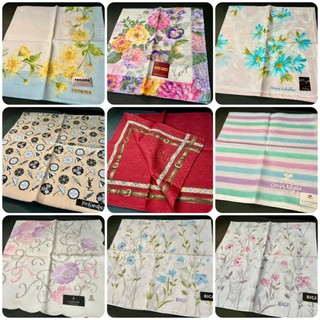 晴天館 0721 日本製 手帕 Burberry Celine Dior 芬迪 NR kenzo 手帕 領巾 絲巾