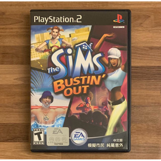 PS2 繁體中文版 模擬市民 純屬意外 The Sims 正版遊戲片 原版光碟 二手片 SONY