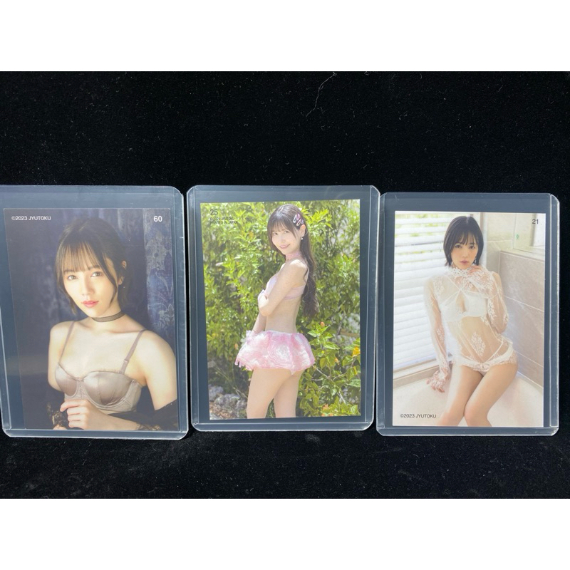 【吉怪野】CJ sexy card 涼森玲夢 櫻空桃 寫真卡 日本AV女優偶像周邊 涼森 れむ  桜空 もも 成人展