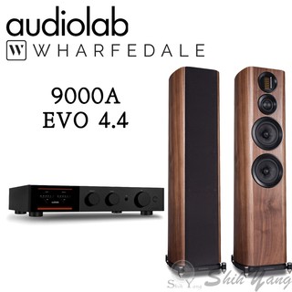 Audiolab 9000A 綜合擴大機+Wharfedale EVO 4.4 落地喇叭 公司貨保固三年