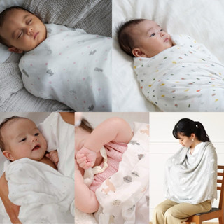 《特價🉐現貨供應》日本10mois Hoppetta Naomi Ito多功能紗布巾 嬰兒包巾 哺乳遮巾推車披巾彌月送禮