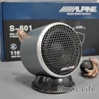 24h出貨🚚 ALPINE S-601 阿爾派 全音域喇叭 中高音 汽車喇叭 鈴木 三菱 凌志 福特 MG kia 現代