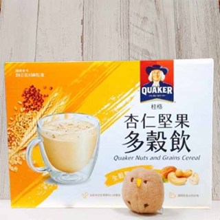 COSTCO 好市多 桂格 QUAKER 杏仁堅果多穀飲 25公克 50包 杏仁 堅果 多穀飲 杏仁 亞麻仁 藜麥 蕎麥