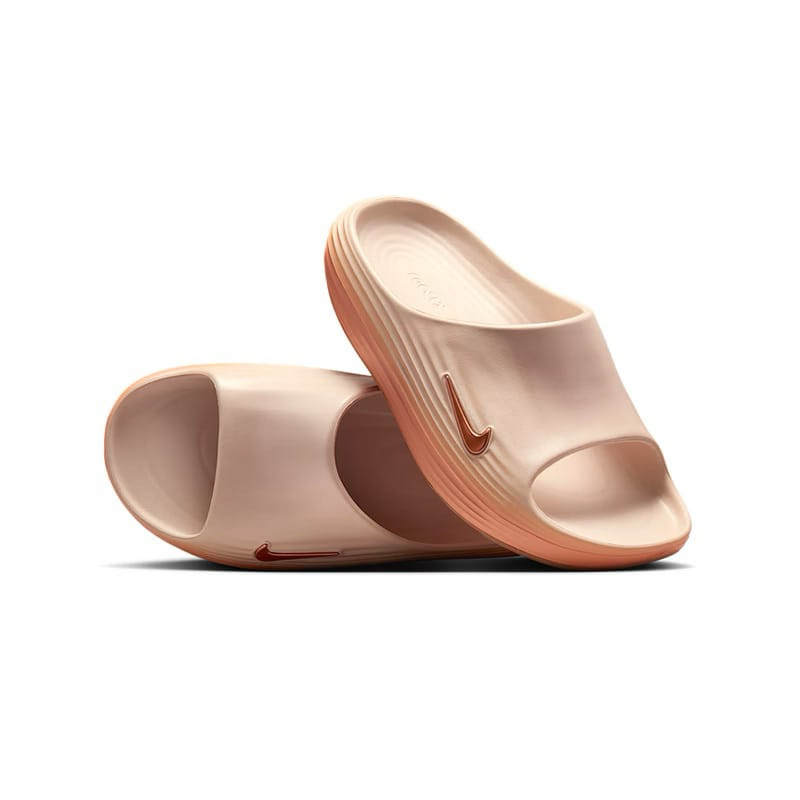 NIKE W REACTX REJUVEN8 SLIDE  淡粉Q彈 軟底 防水 拖鞋HV4484-800