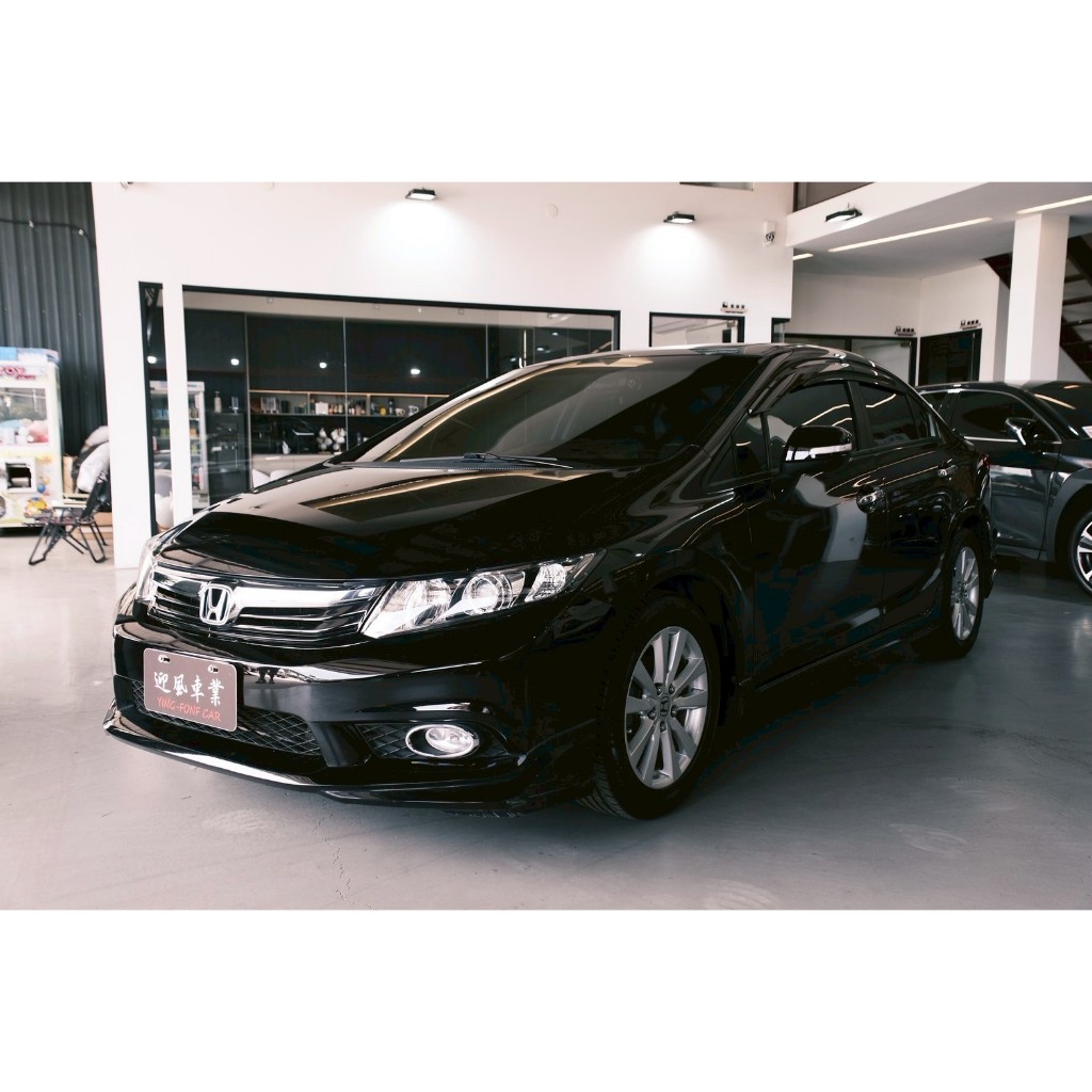 迎風車業HONDA CIVIC 1.8VTi-S 黑色 實跑10萬公里(中古車/二手車/新古車/新車/保險/保養/改裝)
