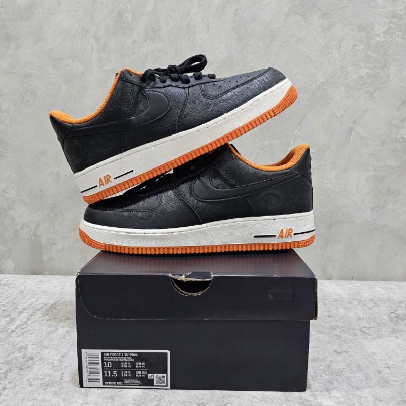 [全新] US10 Nike Air Force 1 萬聖節 黑橘 DC8891-001