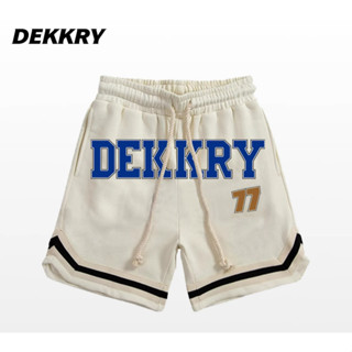 🇺🇸優質美式五分短褲 透氣 排汗 Dekkry街頭 百搭 字母 印花 休閒